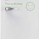Frigidaire EFR331-WHITE 3.2 Cu ft Eraser Board Mini Compact Dorm Fridge (White)