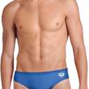 Arena Mens Arena Feel Men's Dynamo Swim Brief Waterfeel Athletic Swimsuit Sports Bathing Suit Medium