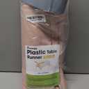 Pureegg Dusty Pink Plastic Table Runners - 30 Pack, 14'' x 108'', Water Resistant & Disposable Centerpiece Decorations for Table Cloth, Wedding, Birthday, Holiday, Baby Shower, Party, Home Decor