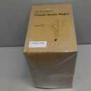 Drain Auger, Clog Remover with Drill Adapter, 25 Feet Flexible Plumbing Snake Use Manually or Powered for Kitchen, Bathroom and Shower Sink, Comes with Gloves (Orange)