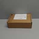 Amazon Basics Exterior Door Knob With Key Lock and Deadbolt, Coastal, Matte Black ((Pack of 1))