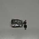 YOHOOLYO Alarm Disc Lock Motorcycle Disc Brake Lock Anti-Theft Waterproof 110 dB 7mm Pin 5ft Reminder Cable for Motorcycles Bike Scooter Carry Pouch (Black)