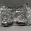 Leather Adult Booster Car Seat Cushion, Effectively Increase Height by 3.96 inch, Dense Memory Foam for Hip Tailbone Coccyx Sciatica Seat Cushion Donut Pillow Seat Cushion for Hemorrhoid (Brown)