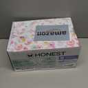 The Honest Company Comfort Dry Disposable Diapers for Sensitive Skin, Hypoallergenic, Rose Blossom + Tutu Cute, Club Box Size Newborn 72 Count