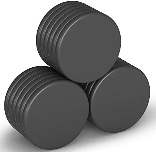Realth Neodymium Magnets Disc with Epoxy Coating Black Rare Earth Magnet(MDB350318)