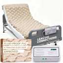 Alternating Air Pressure Mattress Pad, Bed Sore Prevention, Bed Mattress Topper with Quiet Pump & Waterproof, Relief Ulcer, Suitable for Bedridden or Limited Mobility Patie