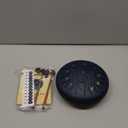 Steel Tongue Drum 6 Inche 11 Note Steel Drums Rain Chime,Raindrop Drum,Rain Drum for Outside Garden, Dark Blue