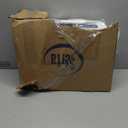 Serta Hotel Collection Pillows King Size Set of 2 White Goose Feather Down Fiber Gusseted 100% Cotton Pillow for Back, Stomach or Side Sleepers