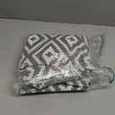 Bacati - 2 Pack Love Diamonds Aztec Neutral 100% Cotton Soft Breathable Percale 2 Pack Crib/Toddler Bed Fitted Sheets (Grey)