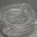 4 Pack Lazy Susan 9.2" Inch Turntable Organizer Pantry Organization and Storage Container Bins Spice Rack Cabinet Rotating Condiment for Pantry Kitchen Vanity Bathroom Jewelry Holder Clear