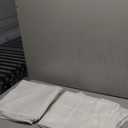 RYB HOME White Curtains Sheer - Linen Texture Sheer Window Covering, Light & Airy Translucent Panels for Bedroom Living Room Patio Glass Door, 52 inch Width x 95 inch Length, Set of 2