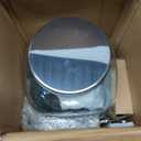 1 Gallon Drink Dispenser with Spigot 18/8 Stainless Steel  Airtight & Leakproof Glass Sun Tea Jar with Anti-Rust Lids, Beverage Dispenser for Parties - Laundry Detergent Holder (Single, Silver)