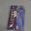 ANVAVO 5 Pieces Hanukkah Wooden Signs Happy HANUKKAH LIGHT IT UP Wooden Blocks Signs with LED Lights for Hanukkah Living Room Bedroom Tabletop Decorations