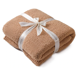 Bearberry Super Soft Fluffy Throw Blanket Lightweight Cozy Warm Throw Blankets for Couch Bed Sofa All Season (Camel, 50”x60”)
