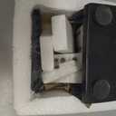 Creative Co-Op Handmade Alabaster Dominos in Soapstone Tray, Black and White