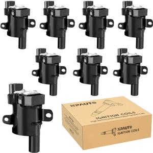 Round Ignition Coil Pack Compatible with V8 4.8 5.3 6.0 Chevy Silverado 1500 2500 Tahoe Suburban Express Avalanche GMC Sierra Yukon XL Savana Escalade, 2001 2002 2003 2004 2005 2006, D585 C1251 UF262 Round Ignition Coil Pack Compatible with V8 4.8 5.3 6.0 Chevy Silverado 1500 2500 Tahoe Suburban Express Avalanche GMC Sierra Yukon XL Savana Escalade, 2001 2002 2003 2004 2005 2006, D585 C1251 UF262
