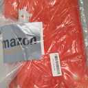 FRAMICS Christmas Snowflake Curtains for Living Room and Bedroom - Blackout, Red, 63 Inch Length, 2 Panels Set, Grommet Window Curtains