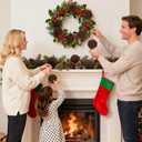 30pcs Velvet Christmas Ornaments Balls, 2.36 Inch Flocked Brown Shatterproof Baubles with Hanging Strings, Elegant Velvet Ball Ornaments for Xmas Tree, Holiday Party & Home Dcor (Brown)