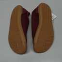 Sisttke Womens Slippers Slip On House Shoes Breathable Orthopedic Walking Shoes Lightweight for Indoor Outdoor, Wine Red, 7.5