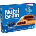 Nutri-Grain Soft Baked Breakfast Bars, Kids Snacks, Whole Grain, Blueberry (6 Boxes, 48 Count)
