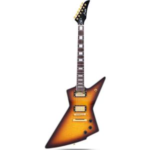 Firefly FFLX Solid Body Electric Guitar,Mahogany Guitar body,Stainless steel and ball end frets,rosewood fretboard(Vintage Sunburst Color)
