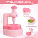 PIGETALE Fabric Flower Bouquets Toys for Girls 3 4 5 6 7 8 9 10 Years Old, DIY Arts & Crafts Kit for Kids Ages 4-8, Educational Preschool Learning Gardening Toys for Toddlers Christmas Birthday Gifts