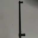 Amerock Destine 12-5/8 inch (320 mm) Center-to-Center Matte Black Cabinet Pull, BP36903FB