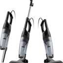 Avvnee Corded Stick Vacuum Cleaner, 15000Pa Powerful Suction, Lightweight 3 lbs for Pet Hair & Hard Floors, Long 16.7ft Cord, 1L Dust Cup & Crevice Tool Included, Black