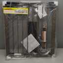 Cumbor 29.7-40.6" Baby Gate for Stairs, Mom's Choice Awards Winner-Dog Gate for Doorways, Pressure Mounted Auto-Close Pet Gates for Dogs Indoor, Safety Child Gate with Easy Walk Thru Door, Brown