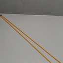 2 Pieces Golf Alignment Stick Putting Training Equipment Aiming Direction Indicator Golf Alignment Rod for Home Gym Practice (Orange)