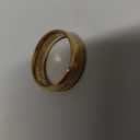 Ginger Lynn collection Lord of The Rings The One Ring Gold Plated Tungsten with Elvish Runes 2 cm Diameter