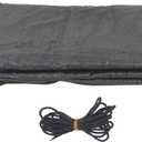 WFLNHB 25x50ft Rectangle Pool Leaf Net Cover, Mesh Covers with Reinforcement Edge and Rope, Multipurpose Swimming Sun Shade for Patio, Garden