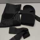 ChongErfei Maternity Belt, Pregnancy 3 in 1 Support Belt for Back/Pelvic/Hip Pain, Maternity Band Belly Support for Pregnancy Belly Support Band (L: Fit Ab 39.5"-51.3", Black)