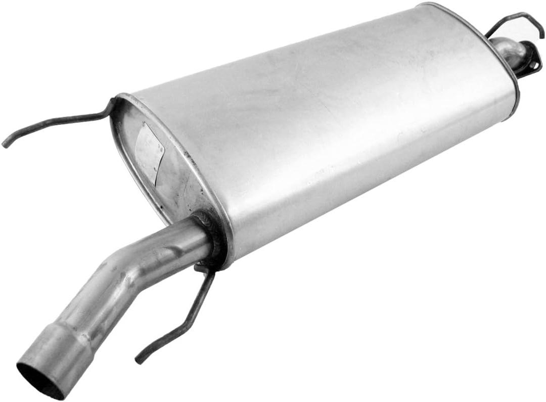 Walker Quiet-Flow SS 54721 Direct Fit Exhaust Muffler Assembly 2.375" Inlet (ID) 2.38" Inlet (OD) 2.25" Outlet (OD) for Toyota RAV4