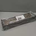 Meangood Floating Shelves Wall Mounted Set of 2, Rustic Wood Wall Storage Shelves for Bedroom,Living Room,Bathroom, Kitchen Brown (Walnut)