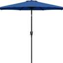 Simple Deluxe 9' Patio Umbrella Outdoor Table Market Yard Umbrella with Push Button Tilt/Crank