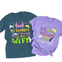 Couples Matching Shirts Chillin Like a Villain Shirt Couples Tshirt for Husband and Wife, M