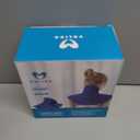 Large Gel Ice Pack & Microwavable Heating Pad for Neck Shoulder Upper Back Pain Relief - Reusable Weighted Cold Pack for Injuries - Hot & Cold Compress Therapy for Swelling, Bruises, Surgery (Nsf-gray)