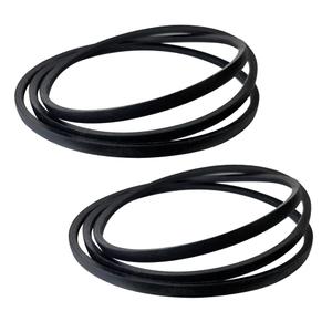 2 Pack 144959 Deck Belt for Craftsman LT1000 LT2000 LT3000 DYT4000 42 Inch Riding Mower Replacement Parts for Husqvarna Poulan AYP Lawn Tractor 130801 532144959 160855 24690 144959D (1/2" X 95")