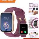 Waterproof Smartwatch for Fitness: Heart Rate and Call Alerts, 1.85" HD Display NAVY