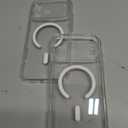 FNTCASE for iPhone 17 Pro-Max Case: Clear Magnetic Phone Cases with Screen Protector Compatible with Magsafe Slim Anti Yellowing Rugged Shockproof Protective Transparent Cell Cover (A-Clear)