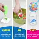 Magic Water Elf Toy Craft Kits for Kids, DIY Your Own Aqua Fairy Water Pets & Squishy Maker Toys with 10 Magic Gels and 8 Molds, Art Supplies Arts and Crafts for Kids Boys and Girls Ages 4-8 6-8