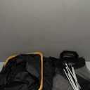 Laundry Hamper with Wheels,20 Gal (75L) Laundry Basket with lid Rolling Clothes Hamper Foldable Dirty Clothes Basket on wheels with Bamboo Frame and Bag for Bedroom, Dorm, Laundry Room-Black