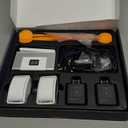 Electric Wireless Dog Fence System, Pet Containment System for 2 Dogs and Pets with Waterproof and Rechargeable Collar Receiver for 2 Dog Container Boundary System (White)