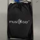 MUSICOZY Sleep Headphones Bluetooth 5.4 Headband Sleeping Eye Mask for Mom Women Men Wireless Music Earbuds Earphones for Side Sleepers Built-in HD Speakers Cool Gadgets Unique Gifts (Dark Black)