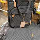 iniuniu Diaper Bag Backpack, 4 in 1 kit Large Unisex Baby Bags for Boys Girls, Waterproof Travel Back Pack with Diaper Pouch Black