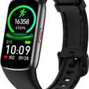 Zeacool Fitness Tracker with 24/ 7 Heart Rate, Blood Oxygen Sleep Monitor, 123 Sports Modes Calories Smart Watch, IP68 Waterproof Step Counter Activity Trackers Health Pedometer for Women Men (Black)