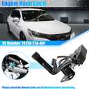 X AUTOHAUX 74120-T2A-A01 Car Engine Hood Latch Lock for Honda Accord EX/EX-L/Hybrid/Hybrid EX-L/Hybrid Touring/LX/LX-S/Sport/Touring 2013 2014 2015 2016 2017 Hood Latch Assembly