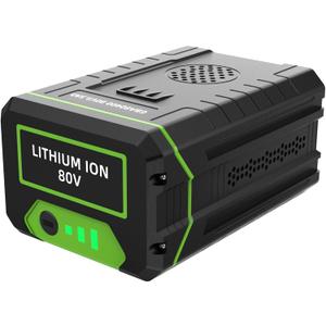 80V 3.5Ah Battery Replacement for Greenworks 80V Battery, Compatible with GBA80200 GBA80250 GBA80400 GBA80500