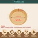 parchment paper for air fryer, 6.3inch round air fryer liners disposable,125PCS Non-stick parchment paper sheets for 3-5QT airfryer liners, Baking, Roasting Microwave